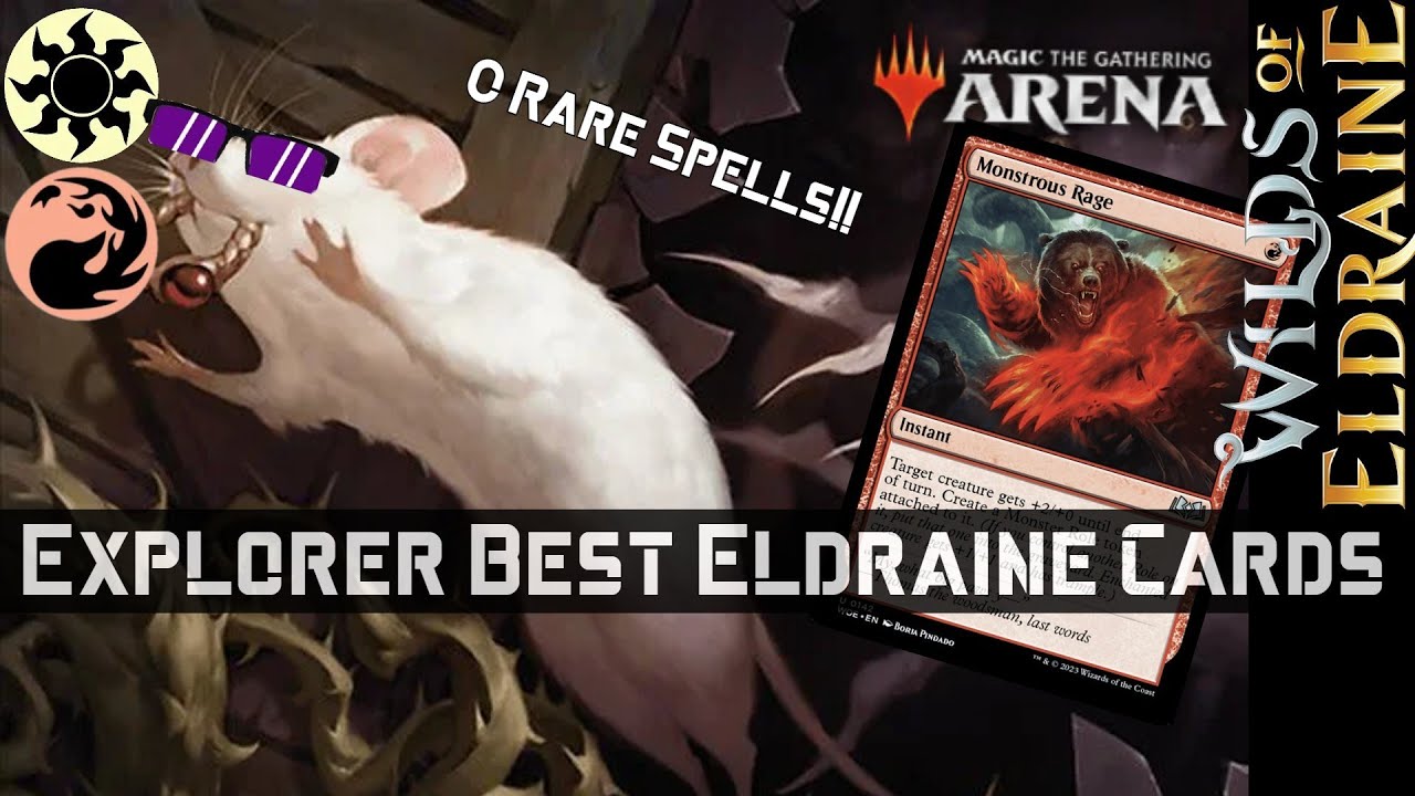 *INSANE* Eldraine Monster Mouse Prowess Crushes Competition (MTGA Explorer BO1)