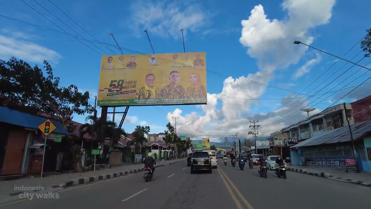 Motoran Siang Kota Palu - Jl. Lalove (Jembatan V Palu) menuju Jl. Dewi Sartika, Petobo
