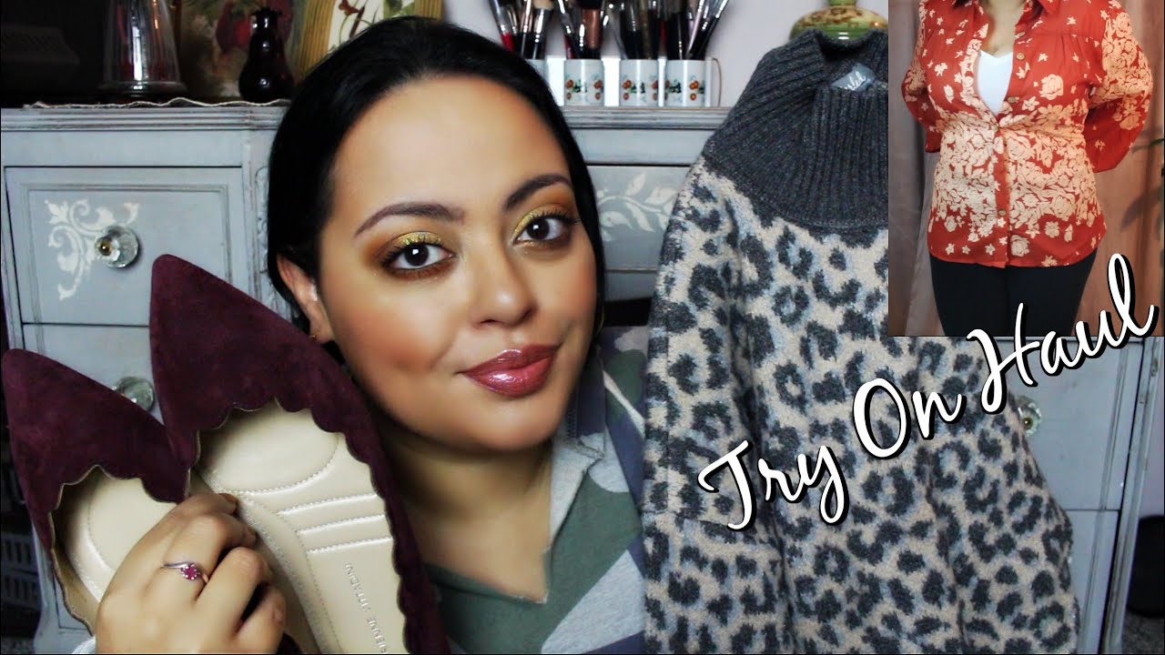 ASMR| Fall Clothing Haul & Accessories TRY ON (Weight Loss Journey)