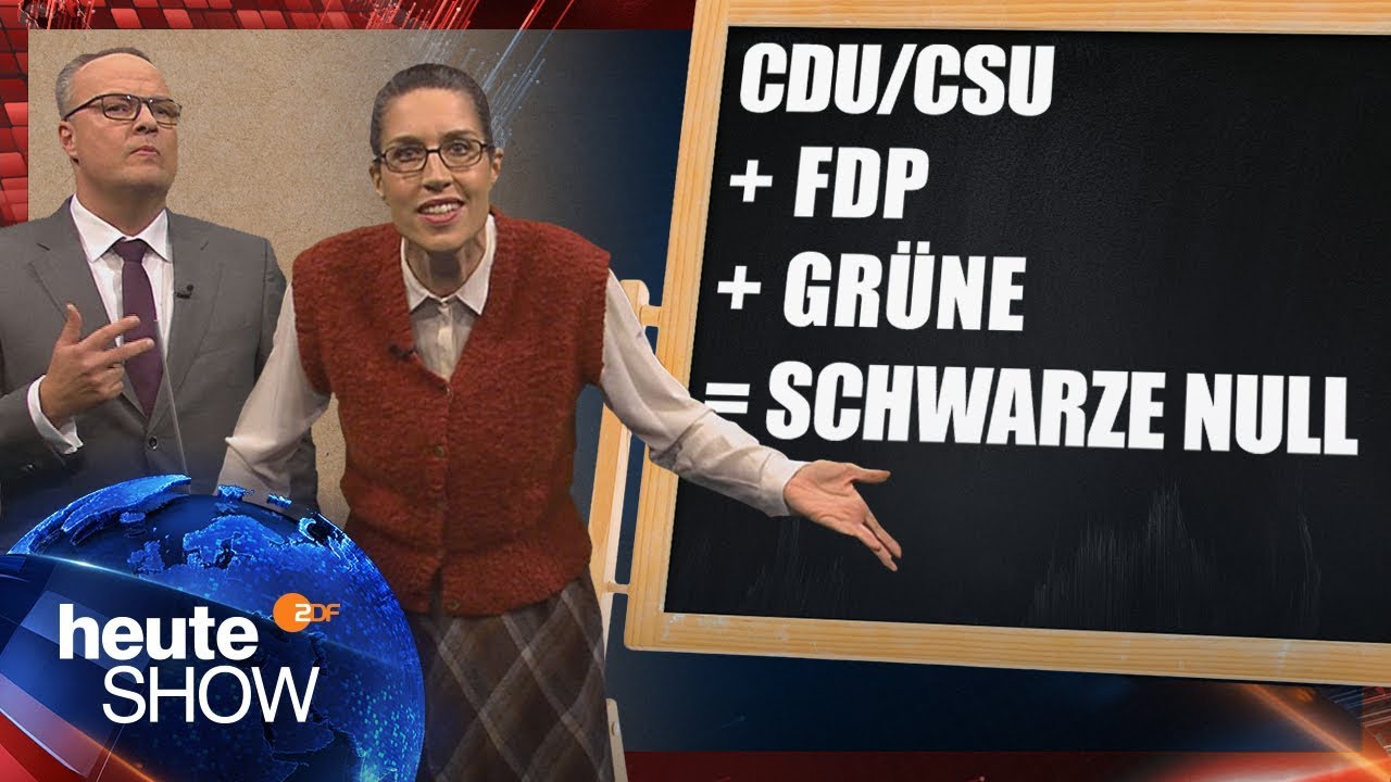 Die Jamaika-Wünsche, einmal durchgerechnet | heute-show vom 27.10.2017