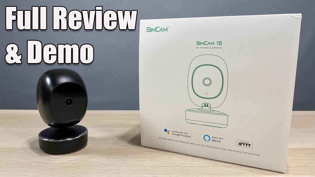 SimCam 1S Home Security Camera With AI - Review