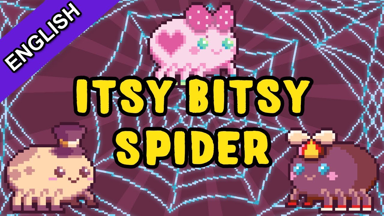8 Bit Kids Songs 2017 | Itsy Bitsy Spider | Bibitsku Songs For Kids 2017