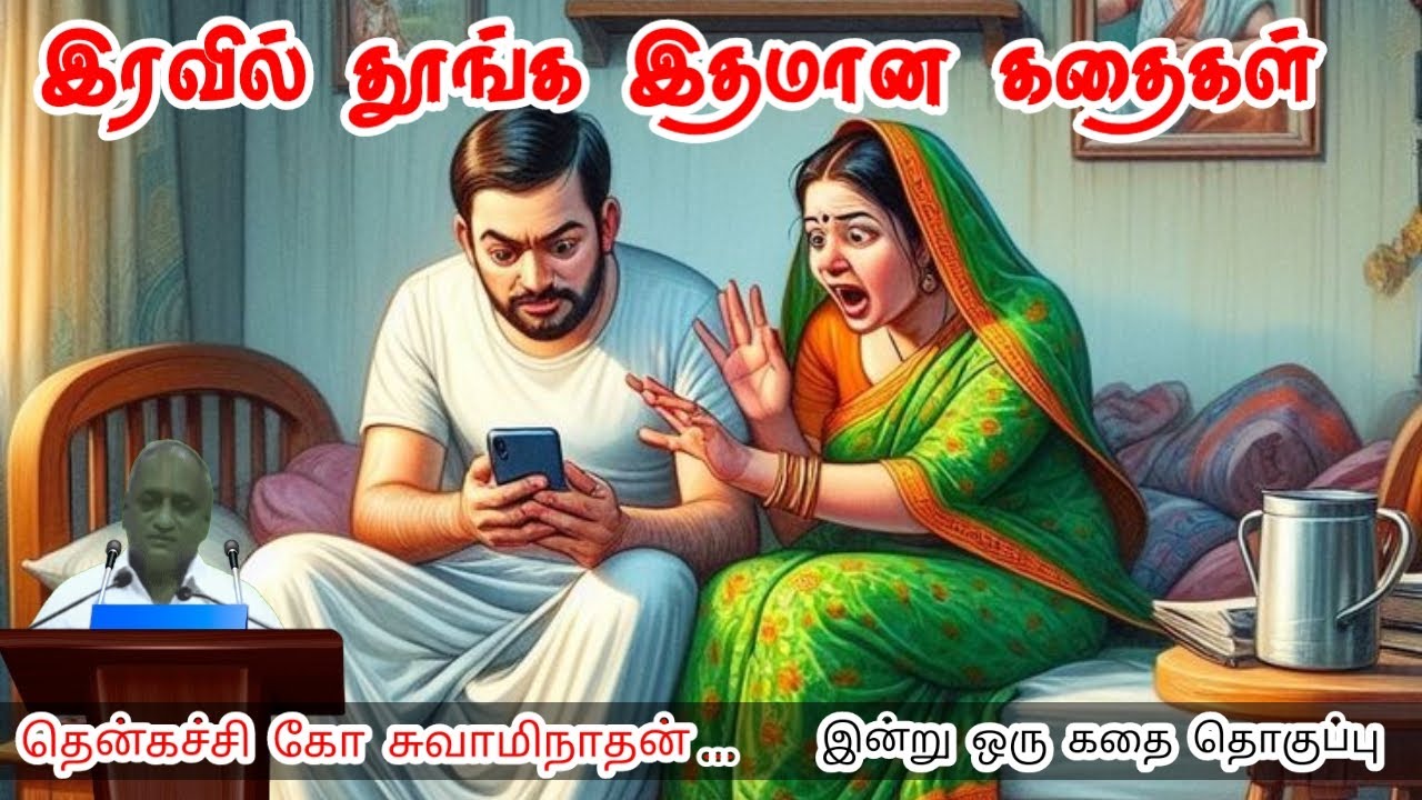 உறுதியோடு போராடு | மன அழுத்தம் நீங்கி கவலைகள் மறந்து தூங்க | Thenkachi Ko Swaminathan Stories