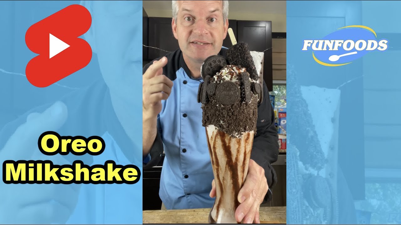 Oreo Milkshake #shorts