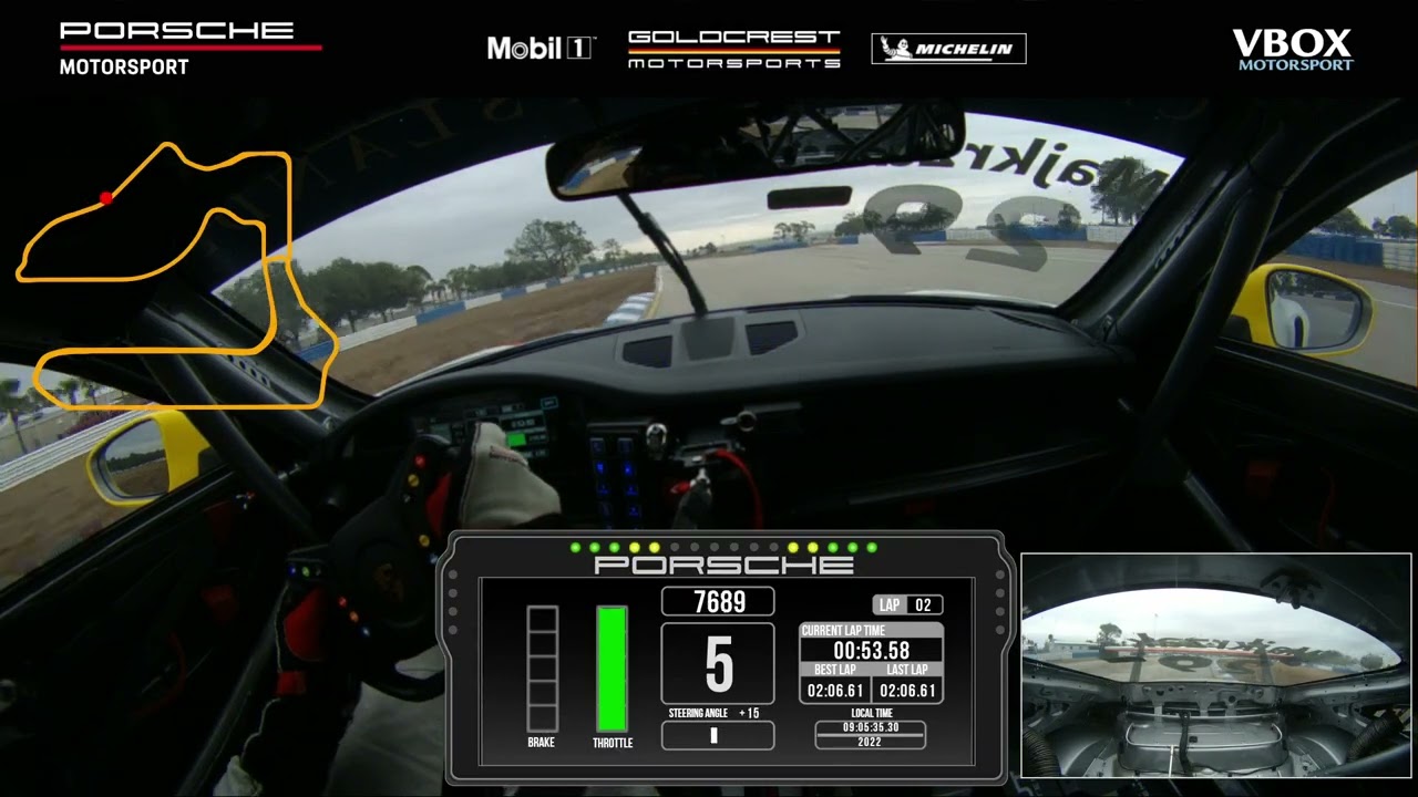 992 GT3 Cup Sebring Lap