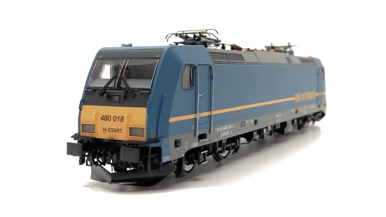 Modellbemutató: Roco MÁV-START 480 018 