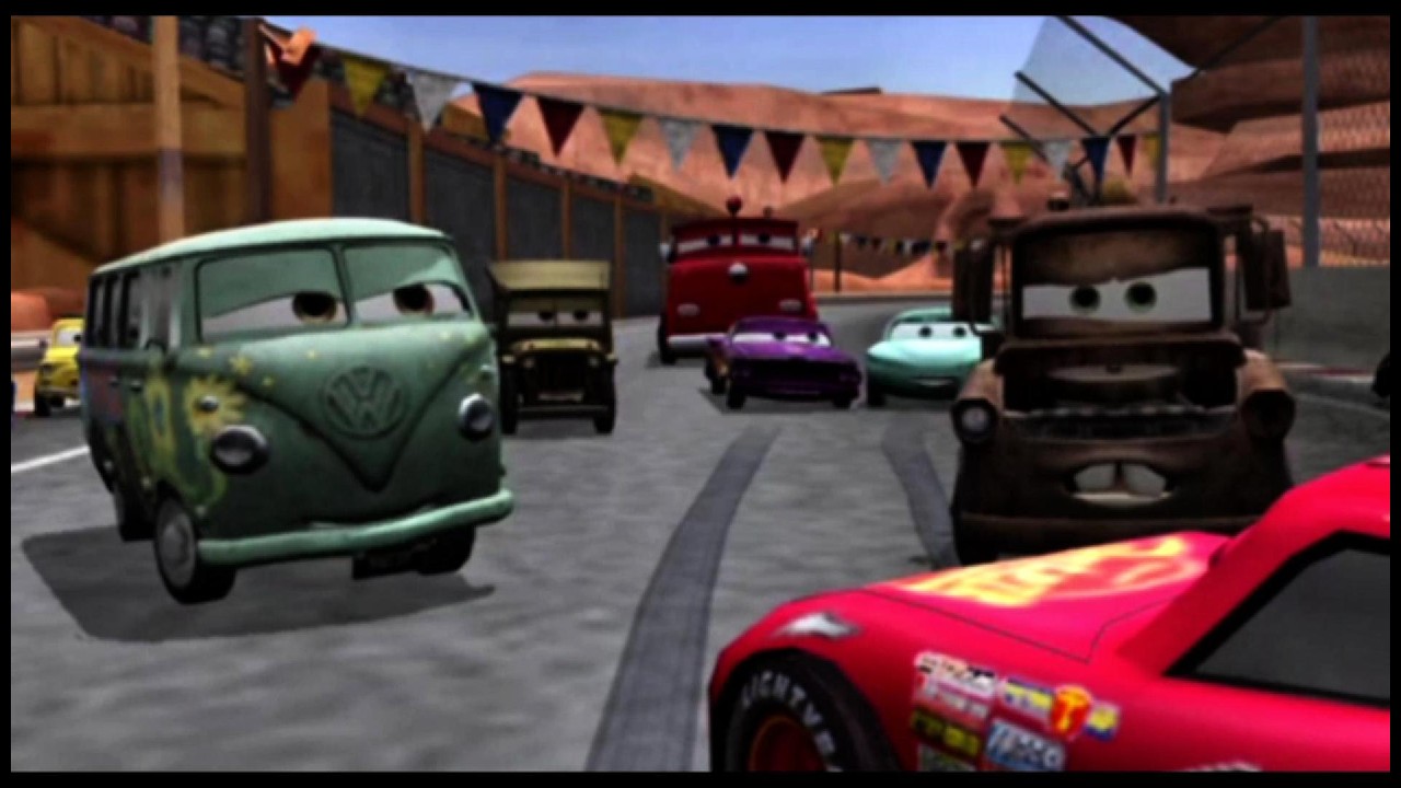 Cars Gameplay - PPSSPP