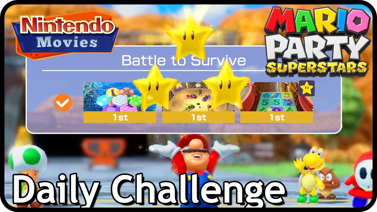 Mario Party Superstars - Daily Challenge (Mario)