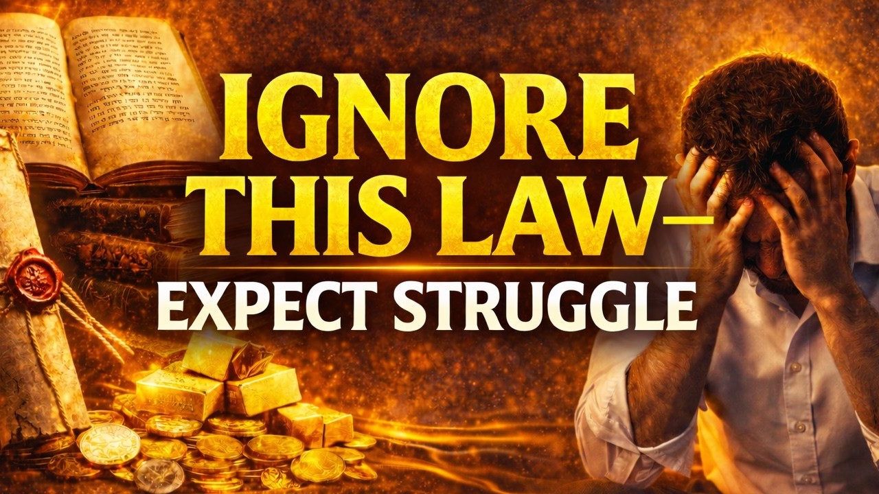 This Law Was Given Once — It Still Governs Wealth \\ Jewish Wealth Code \\