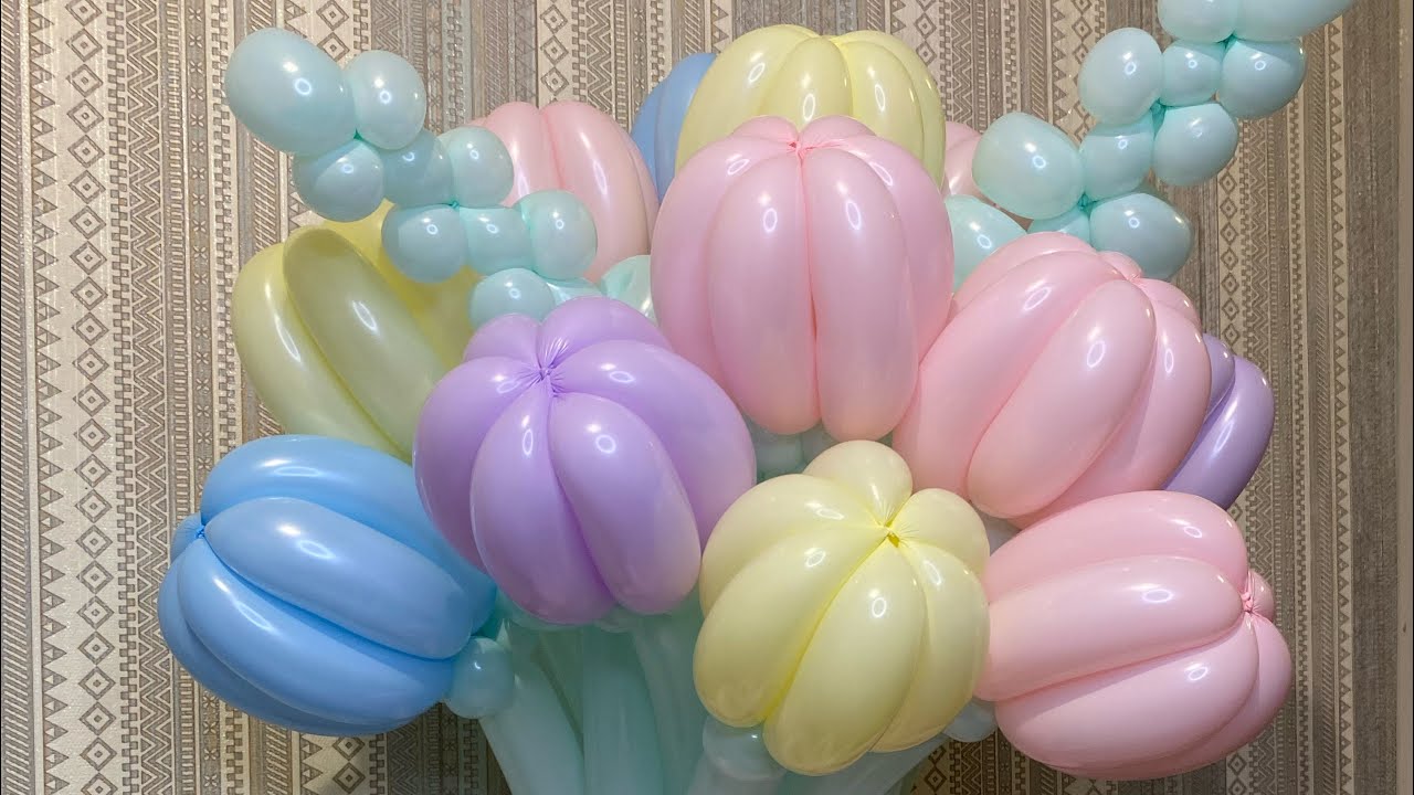 Тюльпаны из шаров/Tulips from balloons