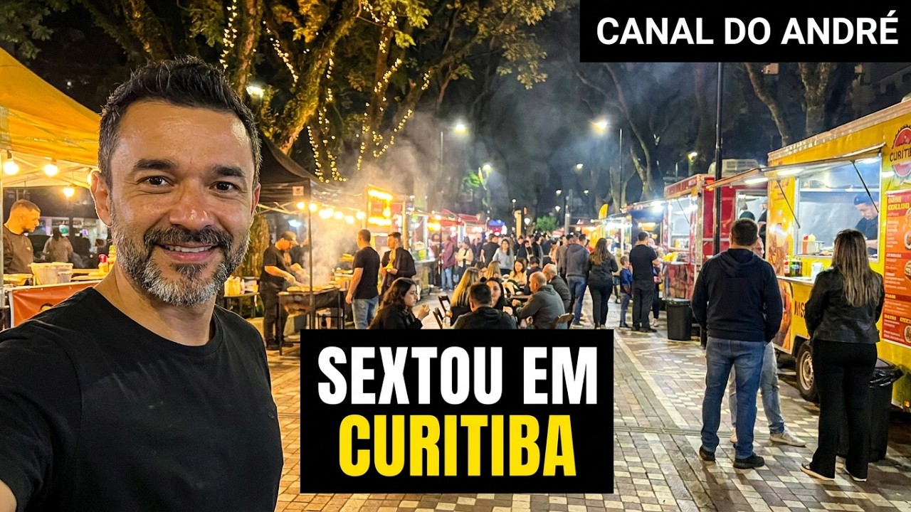 CURITIBA: PASSEIO DE SEXTA-FEIRA - NOITE CURITIBANA