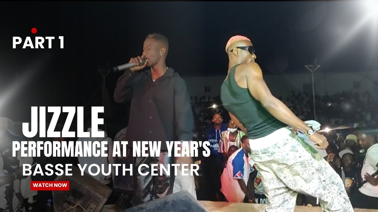 Jizzle Performance at The New Year's Day at Basse Youth Center_ 2025