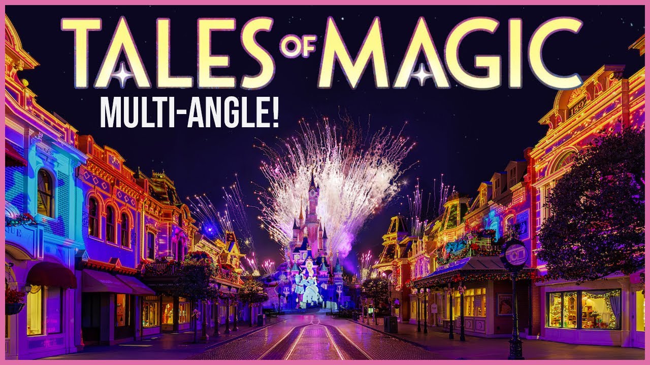 NEW [Multi-Angle] Disney Tales of Magic - Castle & Main Street - Disneyland Paris
