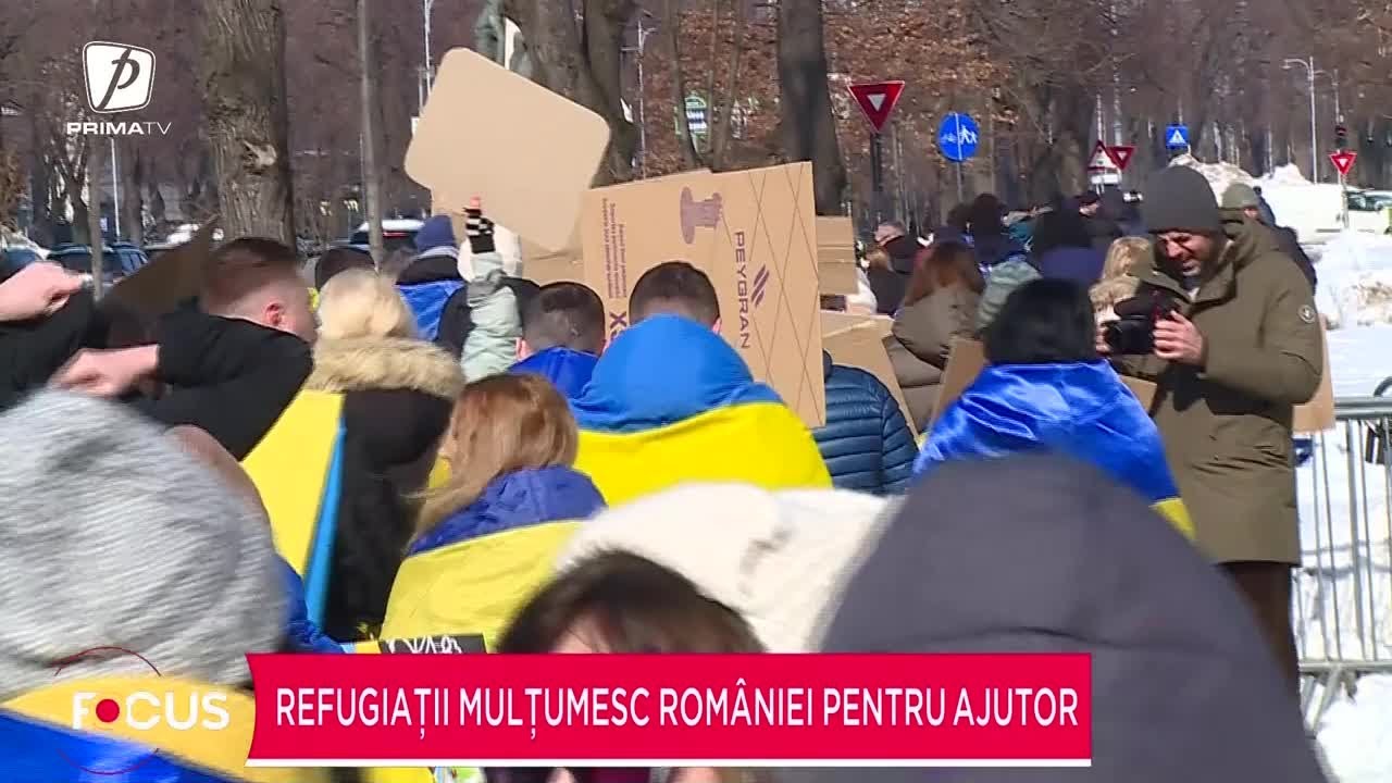 Patru ani de război în Ucraina. Ucrainenii din România au protestat