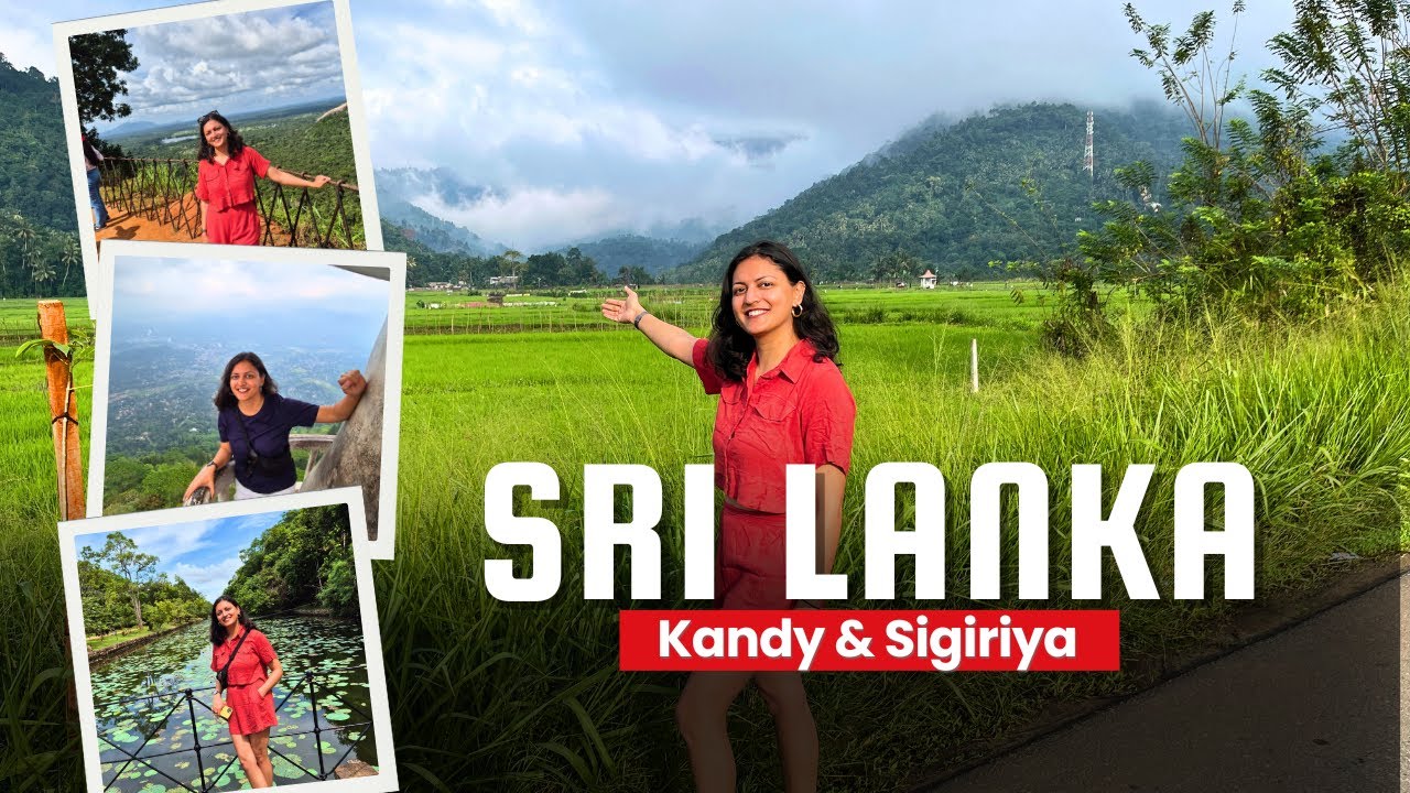 🇱🇰 Видеоблог о путешествиях по Шри-Ланке, выпуск 1 — Исследование башни Амбулувава и скалы Сигири...