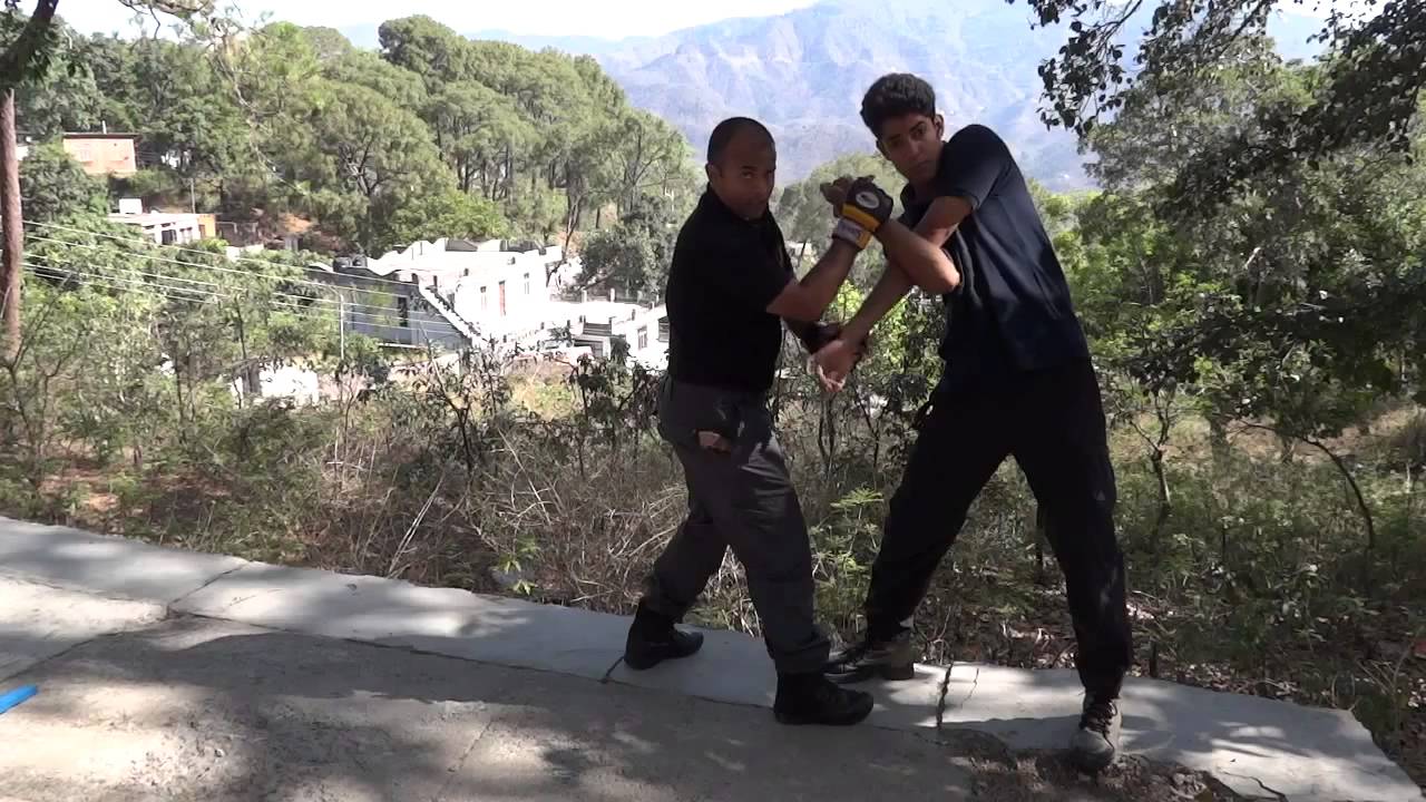 Shifu Kanishka demonstrating Jeet Kune Do