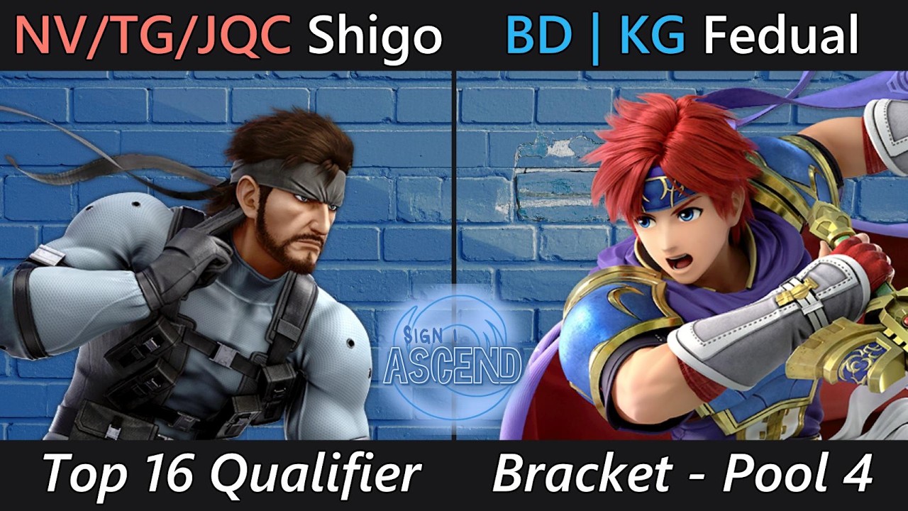 Sign 1: Ascend Bracket - Pools - TG| Shigo (Snake) VS BD| Fedual (Roy)