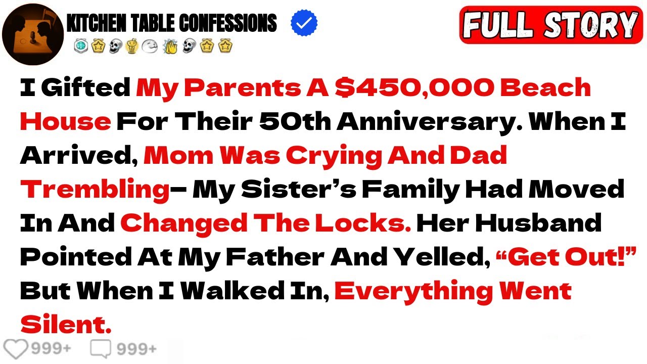 I Gifted My Parents A $425,000 Seaside Mansion For Their 50th Anniversary. When I Arrived, My Mother