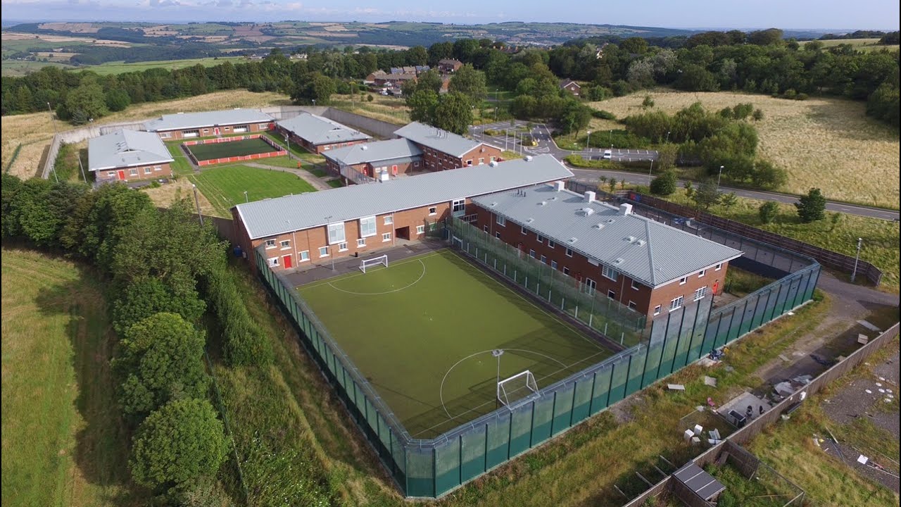 Inside Hassockfield : Consett : Dji Phantom 3