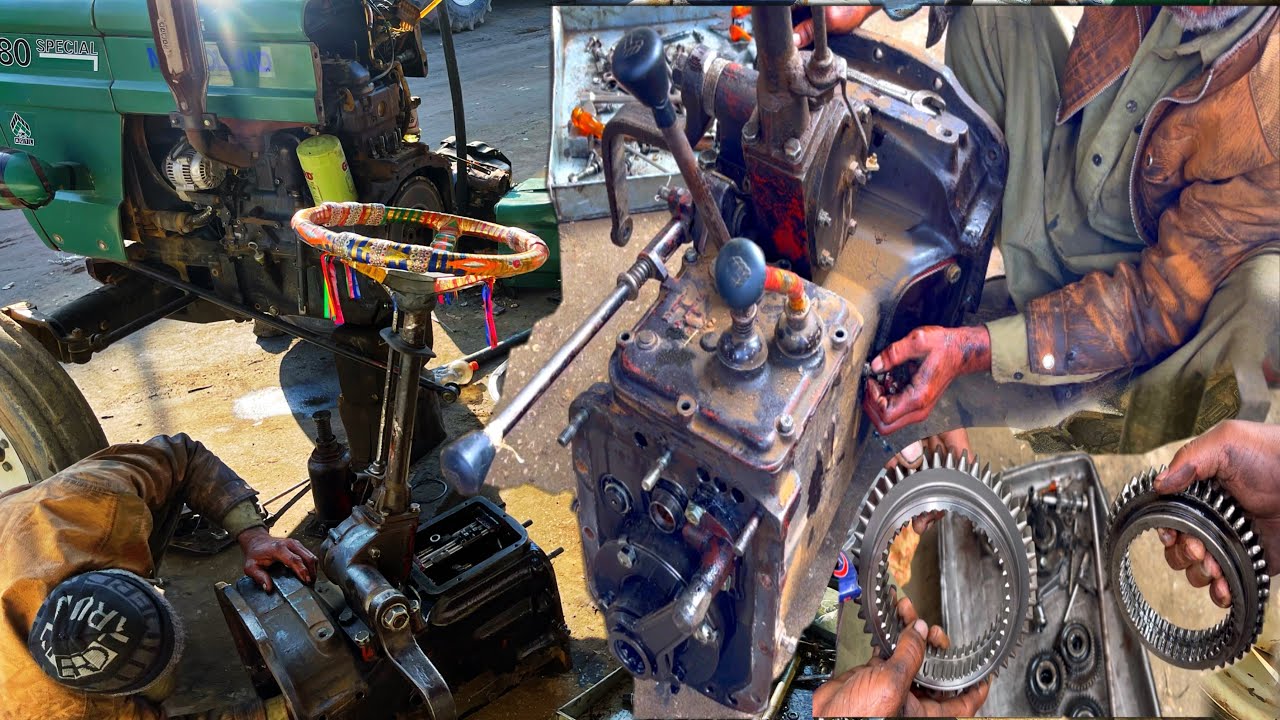 How to Repair Transmission of Tractor Gearbox // Restoration transmission // Rebuild Gearbox