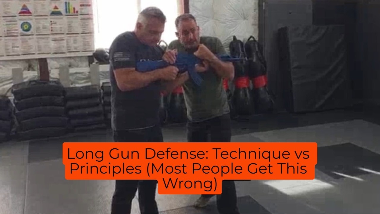 Long Gun Defense: Technique vs Principles (Most People Get This Wrong)