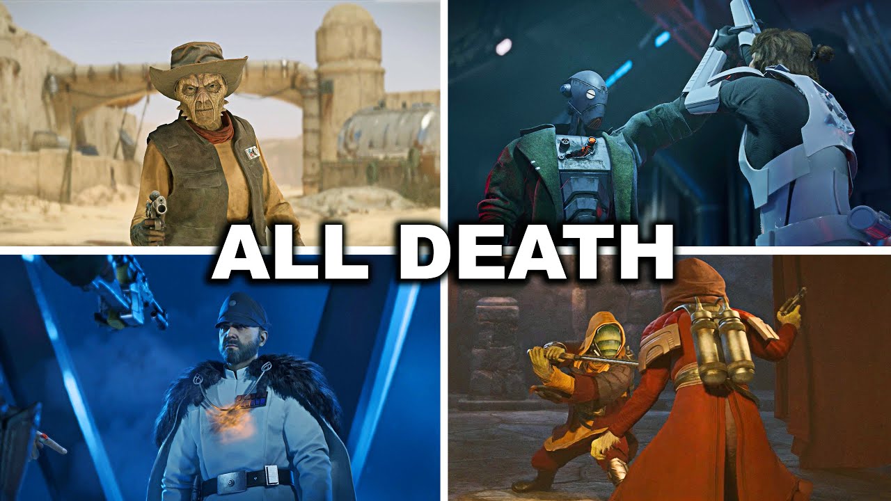 STAR WARS: Outlaws - ALL DEATH SCENES