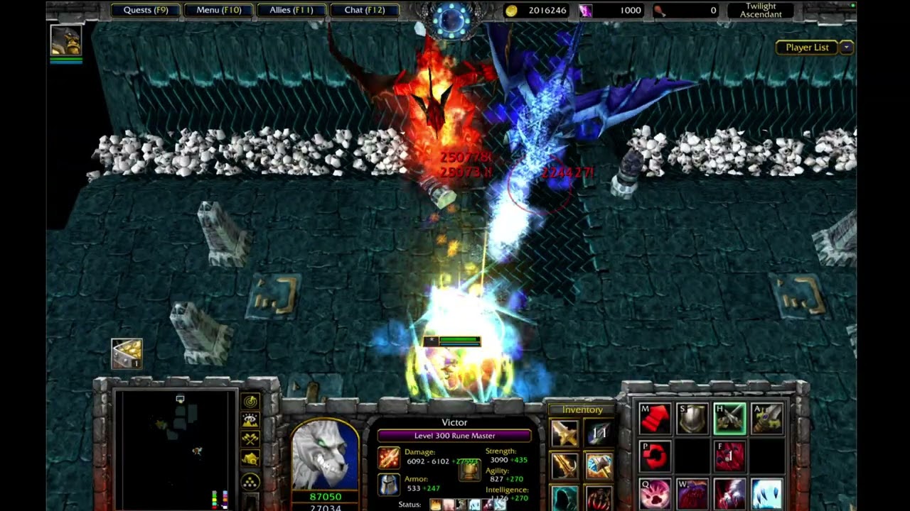 WC3 TEA Twighlight Ascendant - Imp2 Hydra Boss (Impossible)