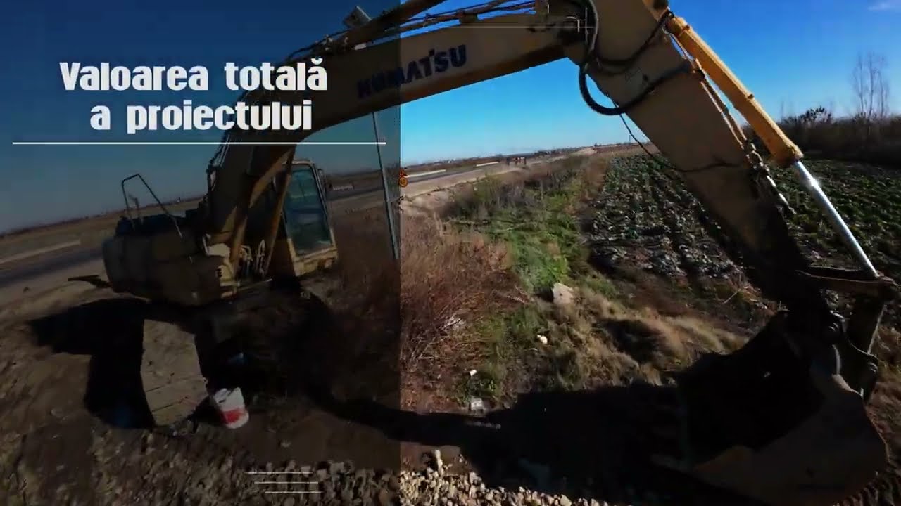 Stadiul lucrărilor, în Noiembrie 2024, de lărgire la 4 benzi DN7 Baldana-Titu km 30+950 - km 52+300