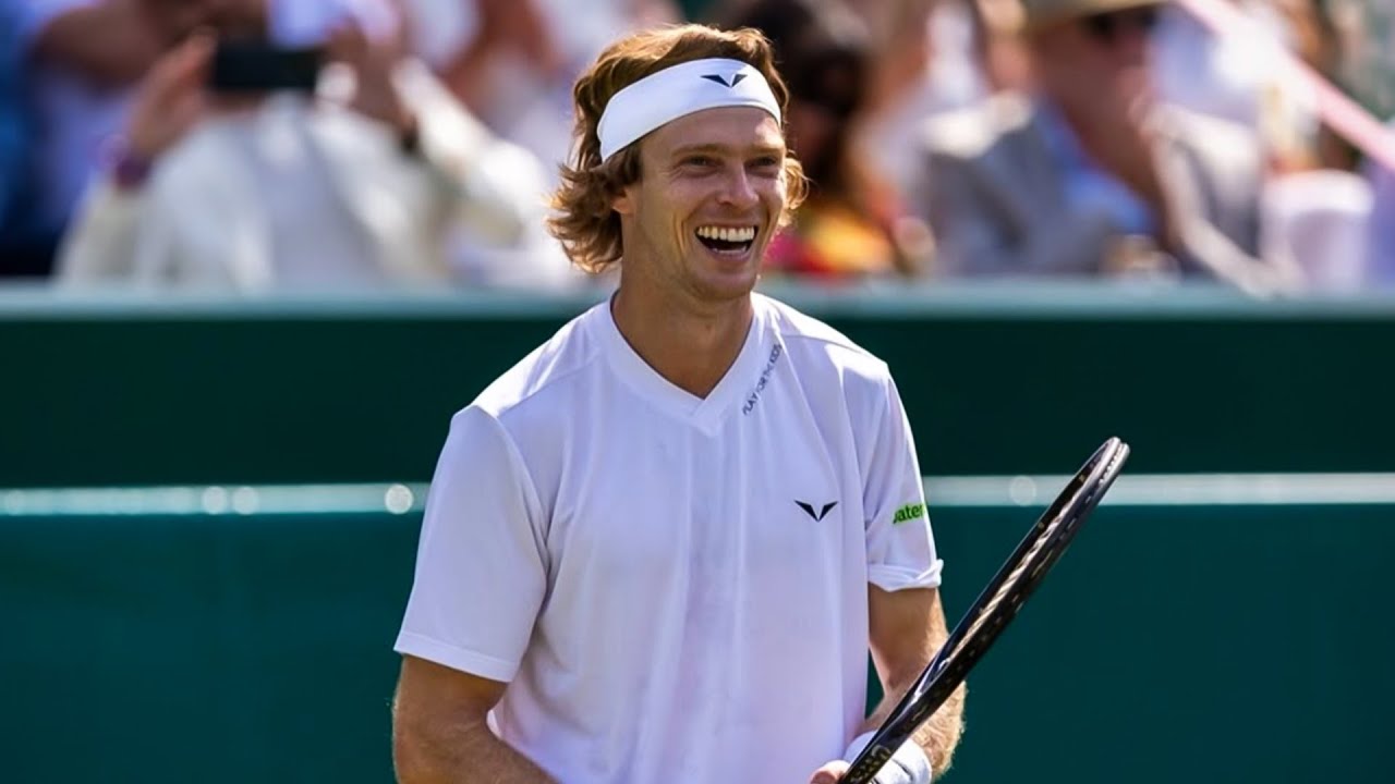 I was Andrey Rublev's hitting partner! (Full training session)