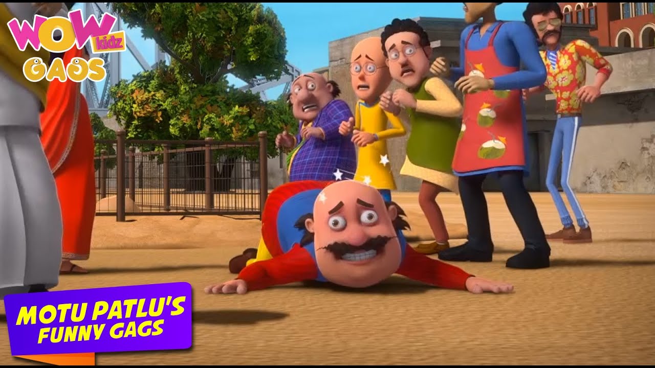 Motu Patlu's Funny Gags | season 13 Compilation | 131 | Hindi Cartoon For Kids | Animated Series