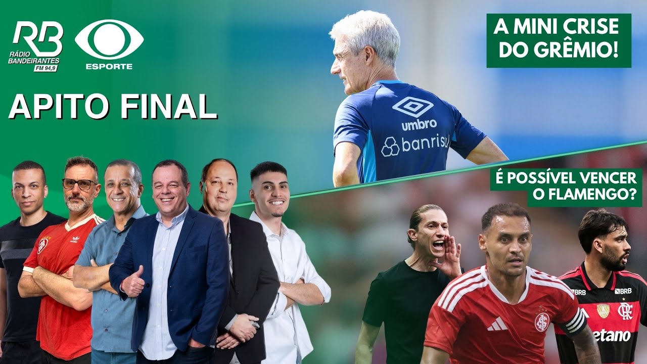 A MINI CRISE DO GRÊMIO! | INTER TEM TAREFA IMPOSSÍVEL CONTRA O FLAMENGO? | Apito Final (03/02/2026)
