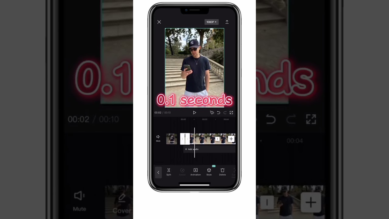 here's how to do this dope 3D photo wiggle effect on your phone #tutorial #videoediting