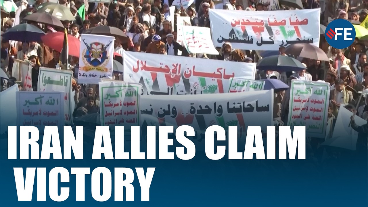 Thousands Rally in Sanaa Celebrating Iran &ldquo;Victory&rdquo;|world news|iran