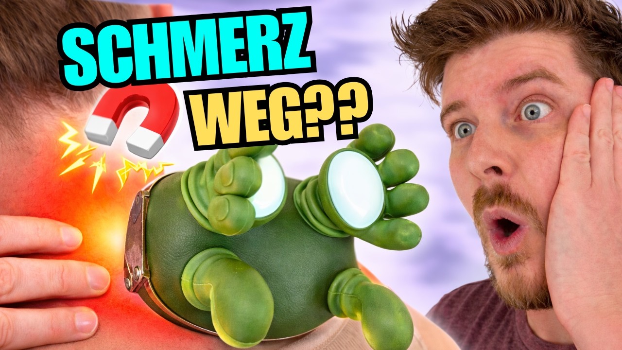 🔥 VIRALER Nackenmassager mit Mini-Händen – Entspannt das WIRKLICH nach 6h Autofahrt