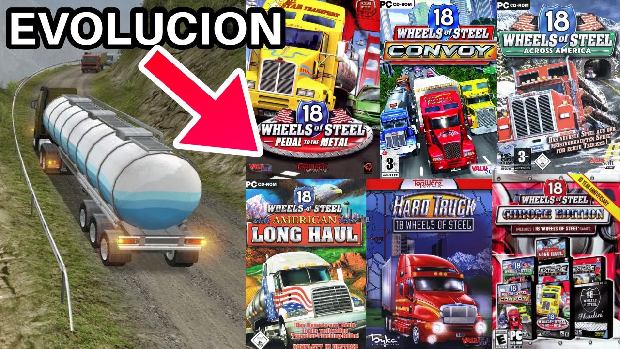 Evolucion de 18 Wheels of Steel (juegos) | Evolucion🚍