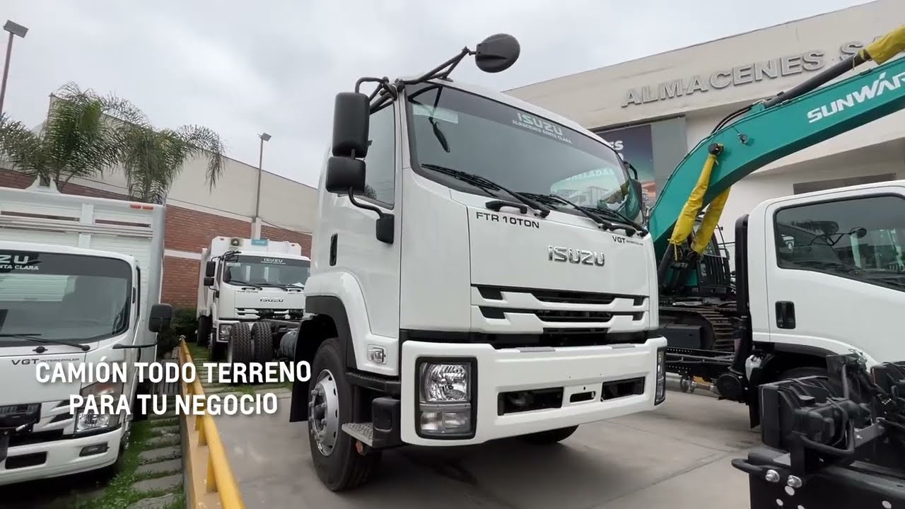 Isuzu FTR 10 TON, un cami&oacute;n todo terreno para tu negocio