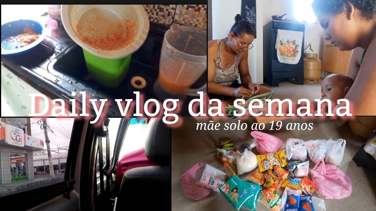 DAILY VLOG DA SEMANA DE UMA MÃE SOLO AO 19 ANOS: #maesolo #maedegemeas #donadecasa #maternidadereal 