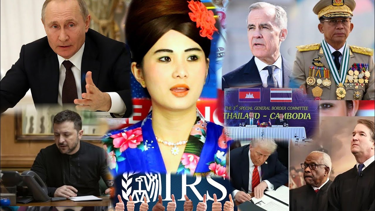 12/29/2025.ZELENSKY THAWJ ZAUG HU XOV TOOJ RAU PUTIN @ SUAV CAWS THAIB & CAMBODIA MUS NTSIB SUAV