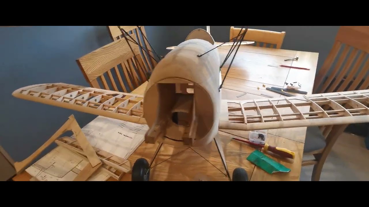 Svenson Jungmeister build: Attaching the wings