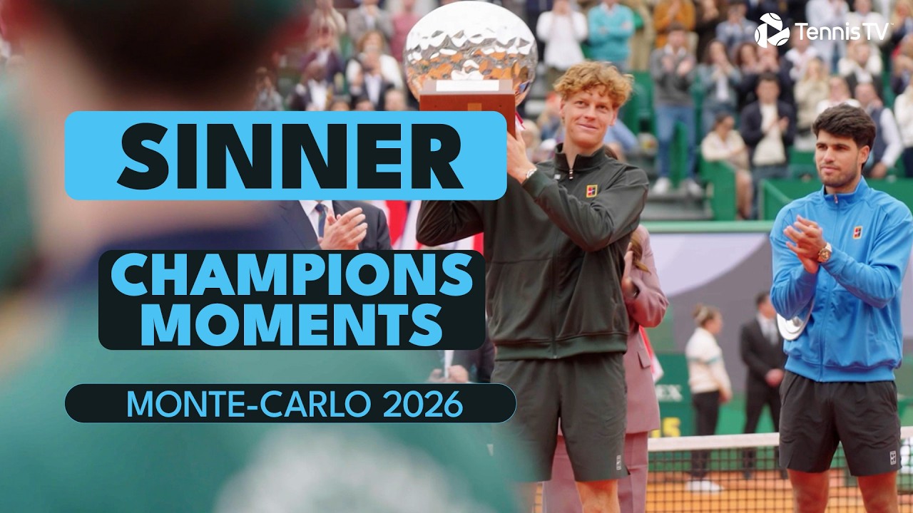 Behind-The-Scenes With Sinner After 2026 Monte-Carlo Triumph 👀🏆 | Rolex Monte-Carlo Masters 2026