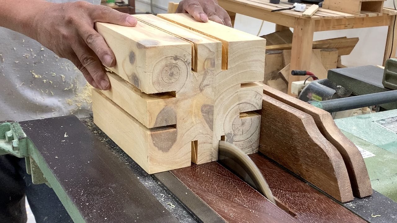 Woodworking Crafts Skills Always Creative Wonderful // Beautiful Wooden Dining Table Design Ideas