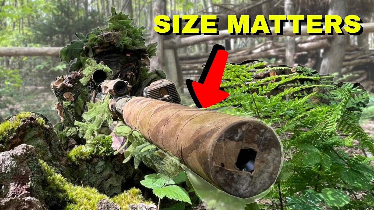 РАЗМЕР ИМЕЕТ ЗНАЧЕНИЕ. 1 куст против 20 человек. (AIRSOFT ГЕЙМПЛЕЙ)