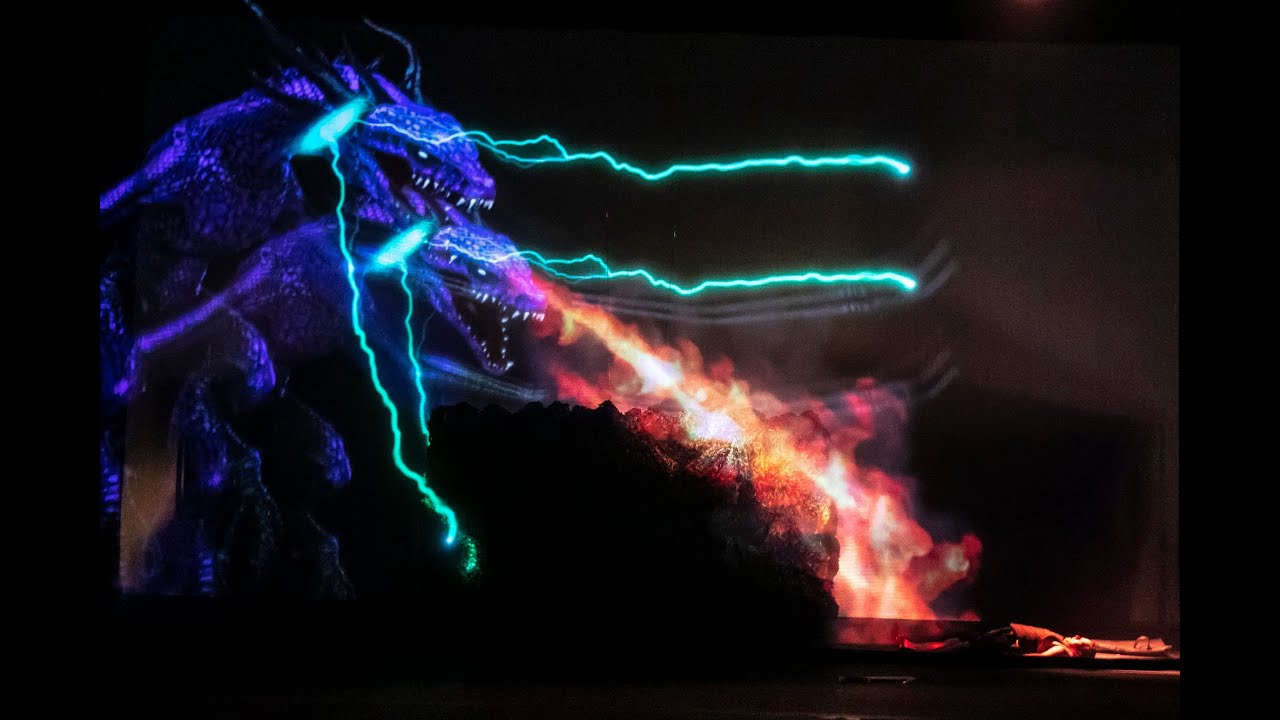 Opera Modesto - Magic Flute Opening - Overture, Dragon, 3 Ladies
