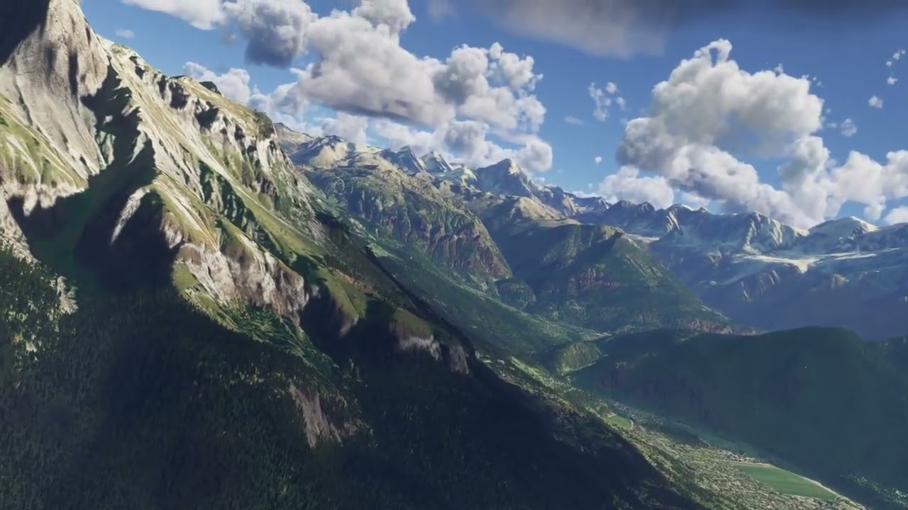 Glider MSFS 2024 Mount Blanc 252k