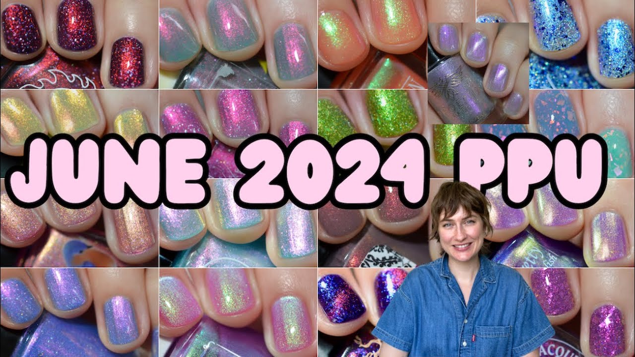 June 2024 Polish Pickup Cartoons Nail Polish Swatches