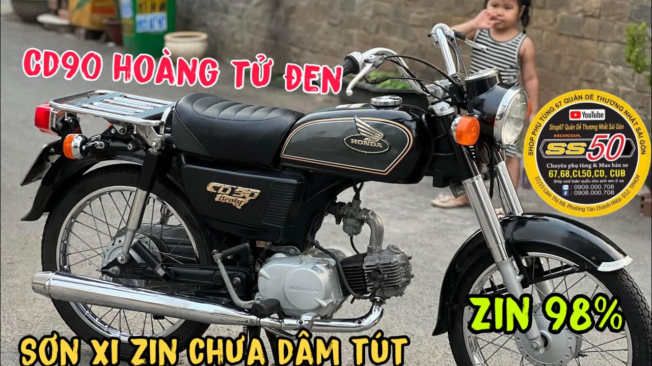 Honda CD90. Siêu phẩm hoàng tử đen
