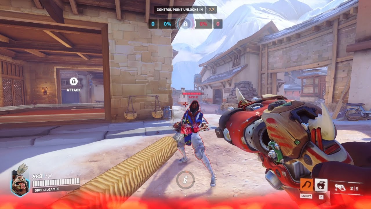 Overwatch 2 Roadhog Gameplay (No Commentary)