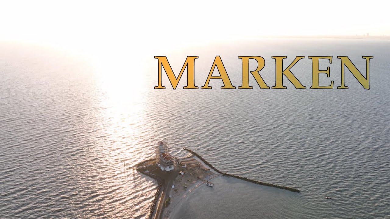 Marken, The Netherlands - 5K Aerial drone video
