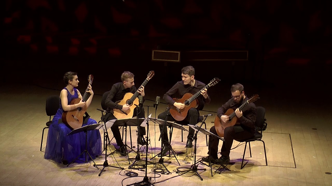 Erlendis Quartet performs Pavane of Sleeping Beauty from Ma Mere L'oye by M. Ravel