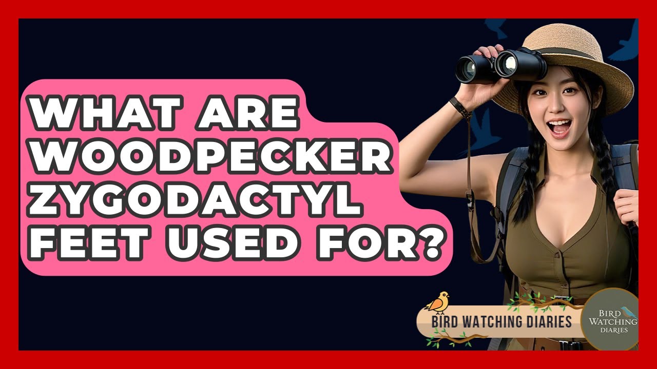 What Are Woodpecker Zygodactyl Feet Used For? - Bird Watching Diaries